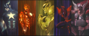   Marvel Shadows Canvas (Set of 5) (EP)